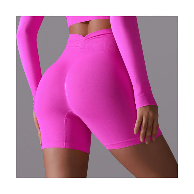 High Waisted Biker Shorts for Women-Tummy Control Fitness Athletic  Running Yoga Shorts