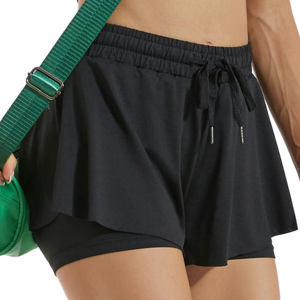 Flowy Shorts for Women Gym Yoga Athletic Workout Running Cute Tennis Skort Skirt