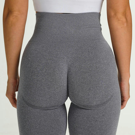 Women's Workout Gym Shorts, High Waisted Lifting Scrunch Butt Seamless Booty Shorts