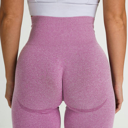 Women's Workout Gym Shorts, High Waisted Lifting Scrunch Butt Seamless Booty Shorts