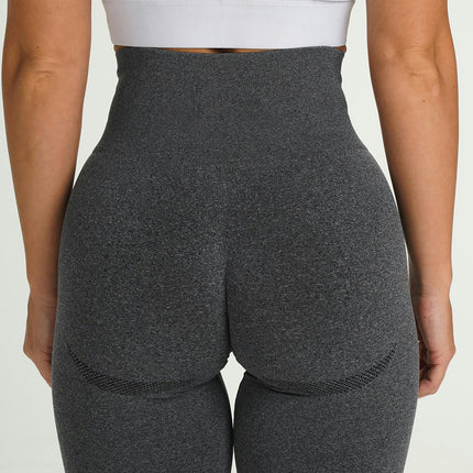 Women's Workout Gym Shorts, High Waisted Lifting Scrunch Butt Seamless Booty Shorts