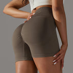 6611 shorts-dark brown