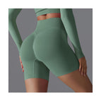 6666 shorts - matte green