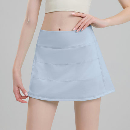 Women's Pleated Tennis Skorts Golf Skirt High Waisted Athletic Running Casual Shorts with Pockets