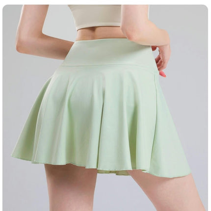 Womens Tennis Skirt  Athletic Golf Skirts Cute Mini Skort with Shorts Pockets