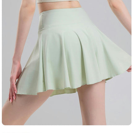 Womens Tennis Skirt  Athletic Golf Skirts Cute Mini Skort with Shorts Pockets