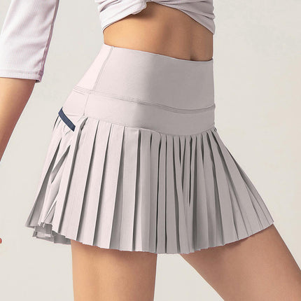 Womens Pleated Tennis Skirt with Shorts High Waisted Golf Skort  Workout Athletic Skorts with Pockets