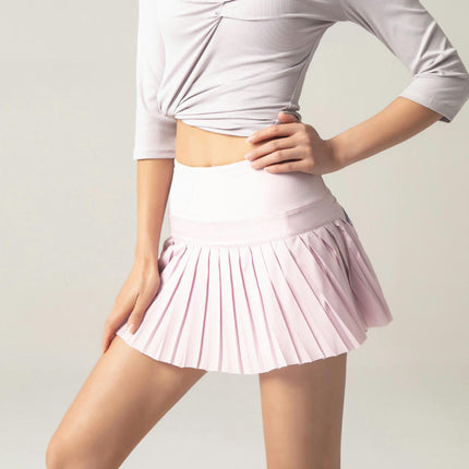 Womens Pleated Tennis Skirt with Shorts High Waisted Golf Skort  Workout Athletic Skorts with Pockets