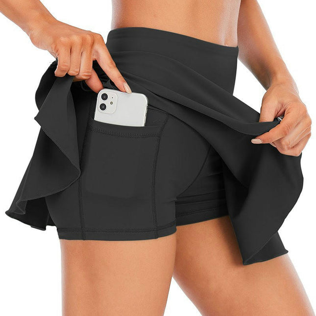 Pleated Tennis Skirts for Women High Waisted Athletic Golf Skorts with Pockets Shorts