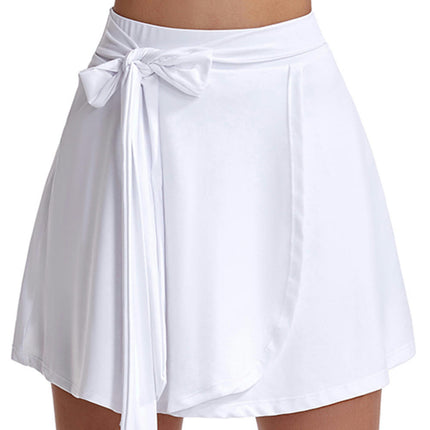 Women's Athletic Tennis Skirt Running Sports 2 in 1 Double Layer Quick Dry Comfort Short Skirt