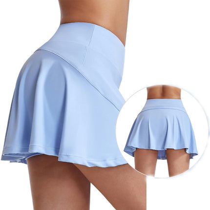 Pleated Tennis Skirts for Women High Waisted Athletic Golf Skorts with Pockets and Liner Shorts