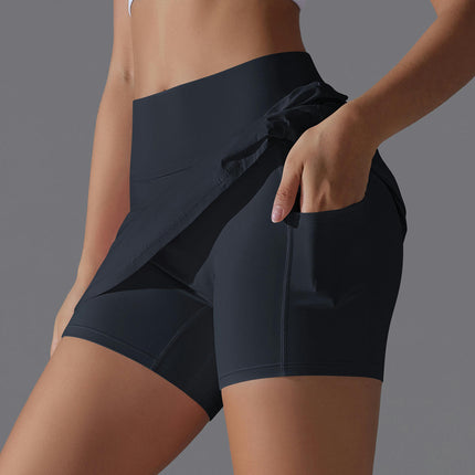 Women's Athletic Tennis Skorts with Pockets Golf Active Skirts for Sports Running Gym Training