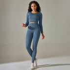 9226 long sleeve+trousers set-light blue