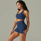 9310 bras+shorts set-Deep Blue