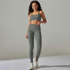 6612 suspender bras+trousers set-gray