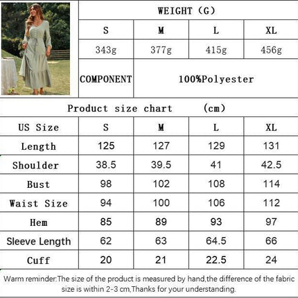 Women's Fall Maxi Dress V Neck Button Long Sleeve Tie Waist Tiered Flowy Long Dresses