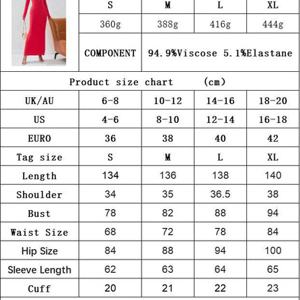 Women's Sexy Long Sleeve Bodycon Maxi Dresses Crew Neck Cut Out Long Dress