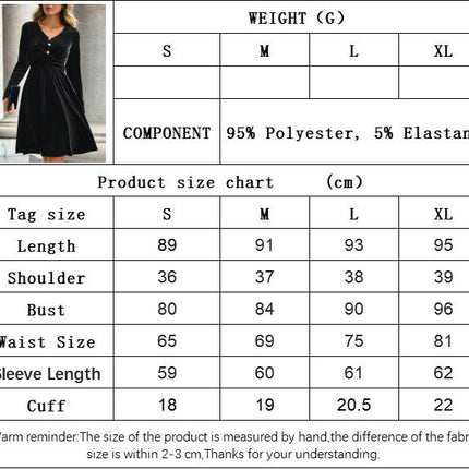 Women's Velvet V Neck Long Sleeve A Line Flowy Elegant Evening Night Mini Dress