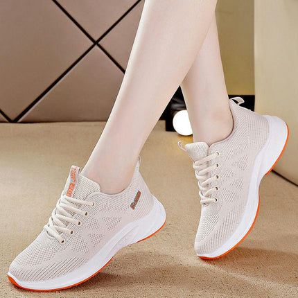 Women's Athletic Running Breathable Casual Sneakers Lace Up Comfort Fashion Tennis Shoes