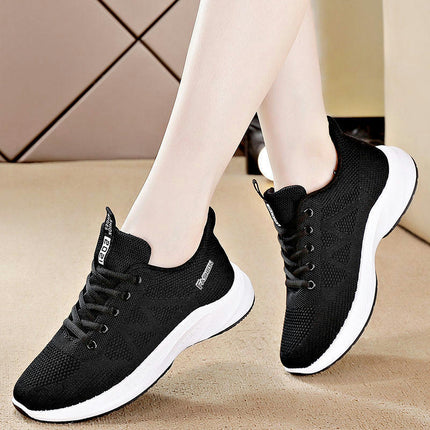 Women's Athletic Running Breathable Casual Sneakers Lace Up Comfort Fashion Tennis Shoes