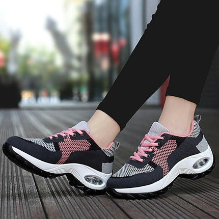 Women's Walking Sneakers Lightweight Breathable Cushion for Gym Tennis