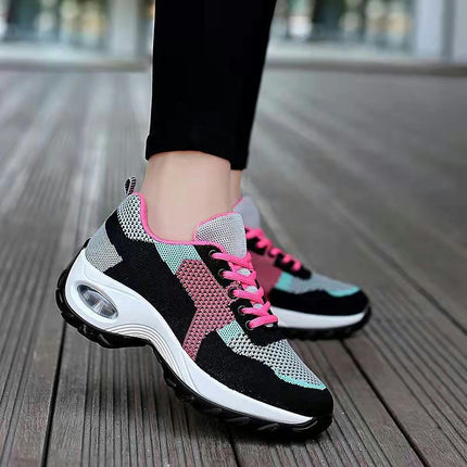 Women's Walking Sneakers Lightweight Breathable Cushion for Gym Tennis