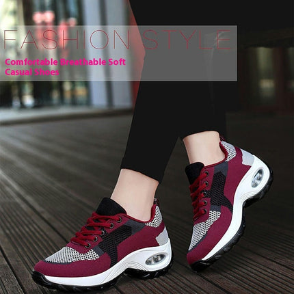 Women's Walking Sneakers Lightweight Breathable Cushion for Gym Tennis