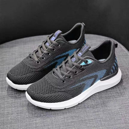 Women's Laces Running Shoes Lightweight Walking Outdoors Casual Sneakers