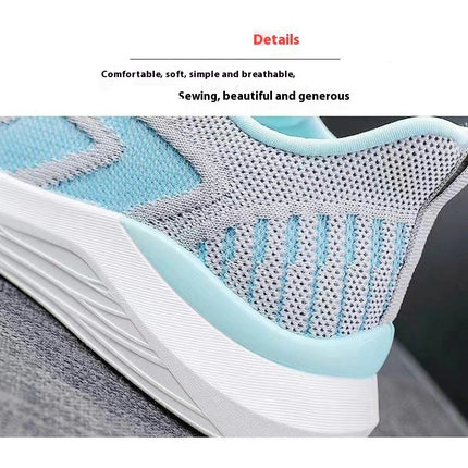 Women's Laces Running Shoes Lightweight Walking Outdoors Casual Sneakers