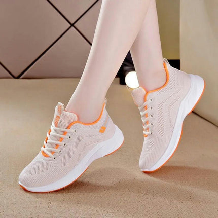 Womens Running Cushion Gym Shoes Casual Breathable Lightweight Athletic Shoes