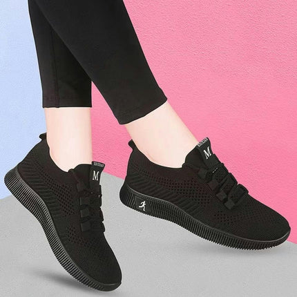 Women Tennis Walking Shoes Casual Non Slip Resistant Running Sneakers