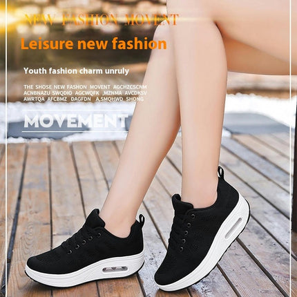 Women's Running Shoes Lightweight Tennis Fashion Breathable Walking Sneakers