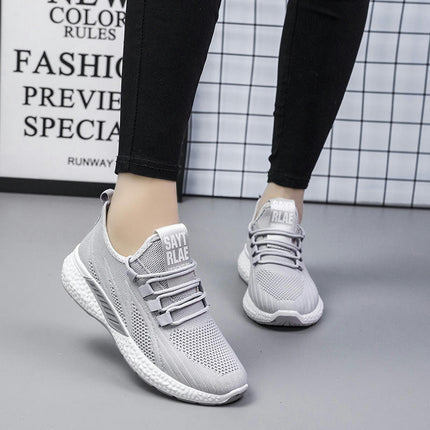 Women's Sneakers Walking Tennis Lightweight Casual Lace Up Workout Shoes