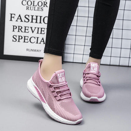 Women's Sneakers Walking Tennis Lightweight Casual Lace Up Workout Shoes