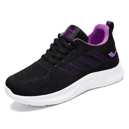 Women Running Shoes Breathable Lightweight Athletic Walking Training Gym Sneakers