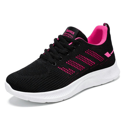 Women Running Shoes Breathable Lightweight Athletic Walking Training Gym Sneakers