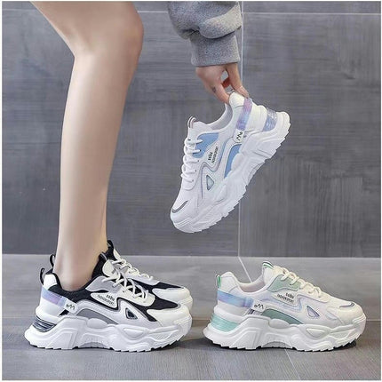 Lace-up Sneaker for Women Walking Non Slip Athletic Running Jogging Casual Sport Gym Shoes