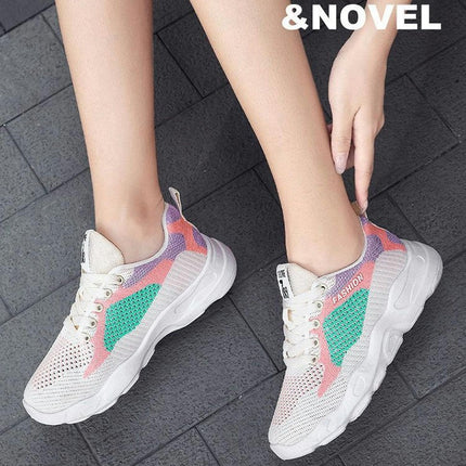 Shoes for Woman Walking Comfortable Workout Breathable Lightweight Sneakers