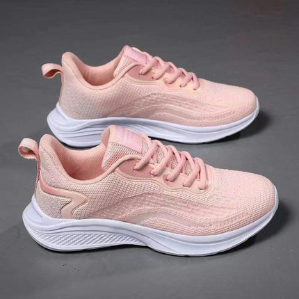 Women's Athletic Road Running Lace up Walking Comfort Lightweight Fashion Sneakers