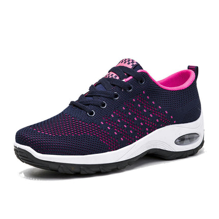 Women Fashion Lace Up Breathable Gym Workout Jogging Sneakers