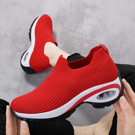 Womens Slip On Shoes Casual Working Athletic Gym Running Shoes