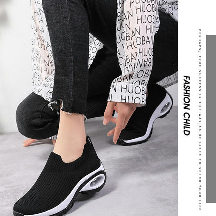 Womens Slip On Shoes Casual Working Athletic Gym Running Shoes