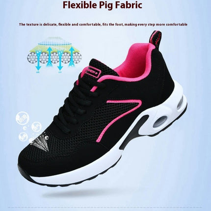 Womens Running Shoes Non Slip Fashion Sneakers Casual Breathable Lightweight Gym Sport