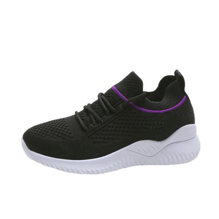 Women's Athletic Sneakers Comfortable Walking Breathable Cushion Casual Tennis Gym Shoes