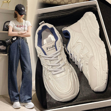 Women Walking Fashion Sneakers Casual Road Running Breathable Gym