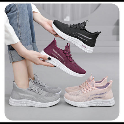 Women Athletic Running Shoes Breathable Lightweight Walking Sneakers