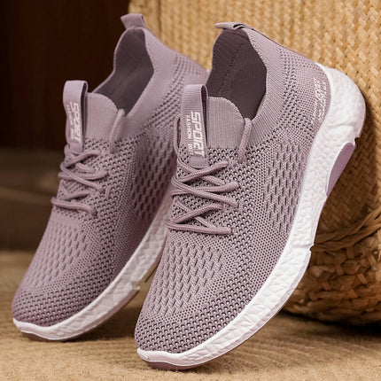 Womens Running Shoes Lightweight Cushion Fashion Breathable Sneakers