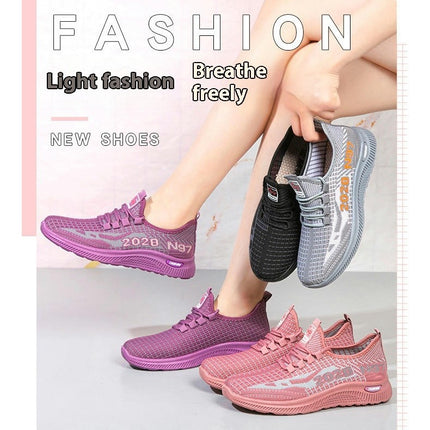 Women's Walking Athletic Running Sneakers Comfortable Work Shoe