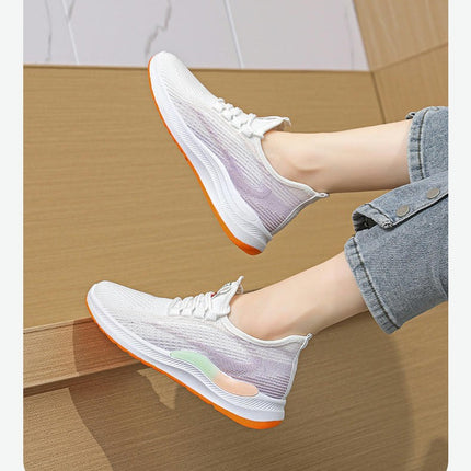 Women Mesh Walking Shoes Fashion Breathable Lightweight Sneaker