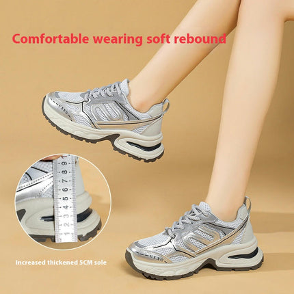 Sneakers for Women Breathable Lightweight Lace up Style Training Running Shoes